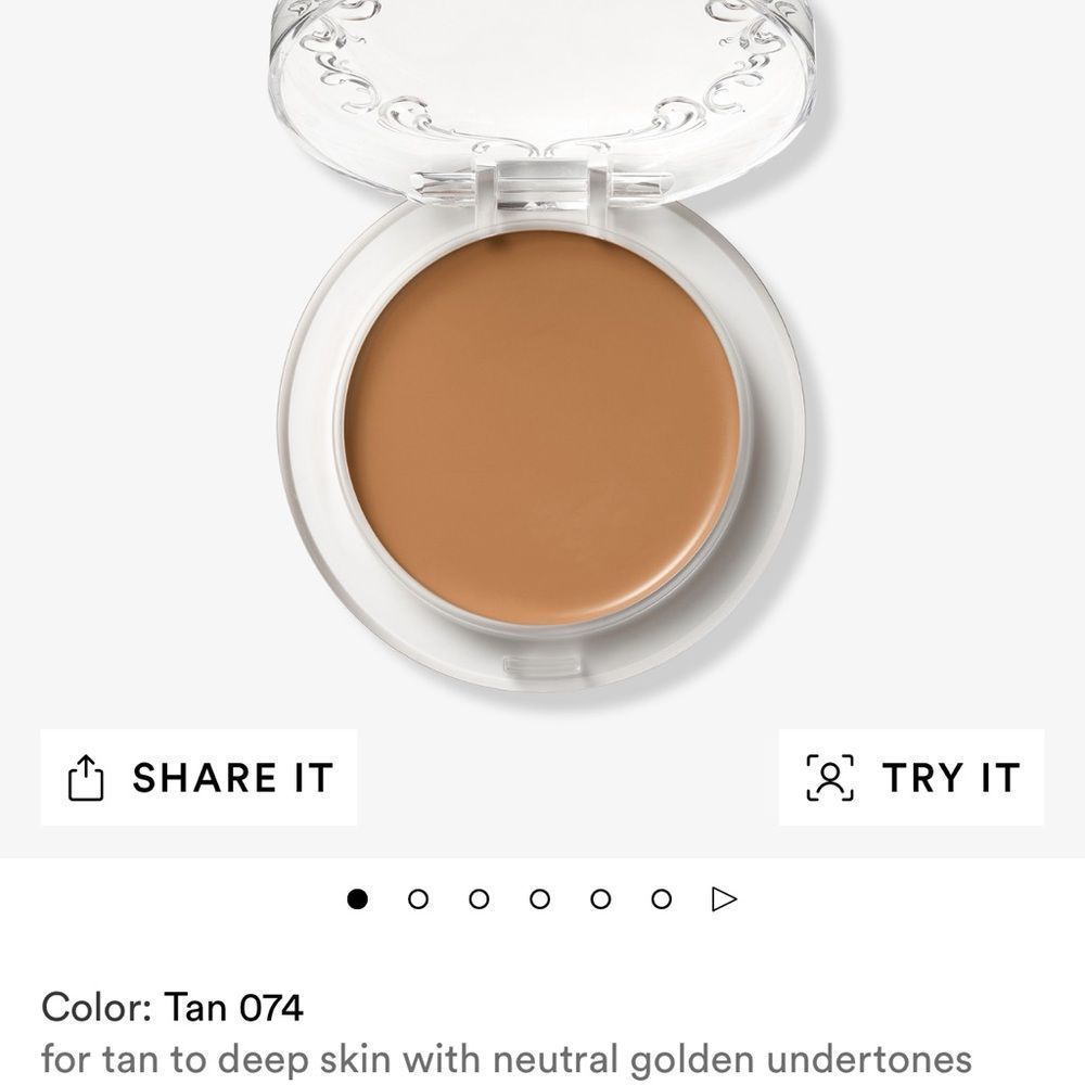KVD GOOD APPLE FOUNDATION NEW FULLSZ TAN 074 - Picture 5 of 8